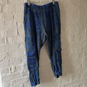 Johnny Was WILTERN JOGGER PANT in Iron Blue